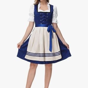 Oktoberfest Costume; German Bavarian Beer Girl